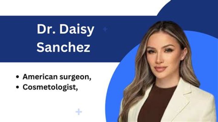 Dr. Daisy Sanchez MD - Bio, Age, Wiki, Facts and Family
